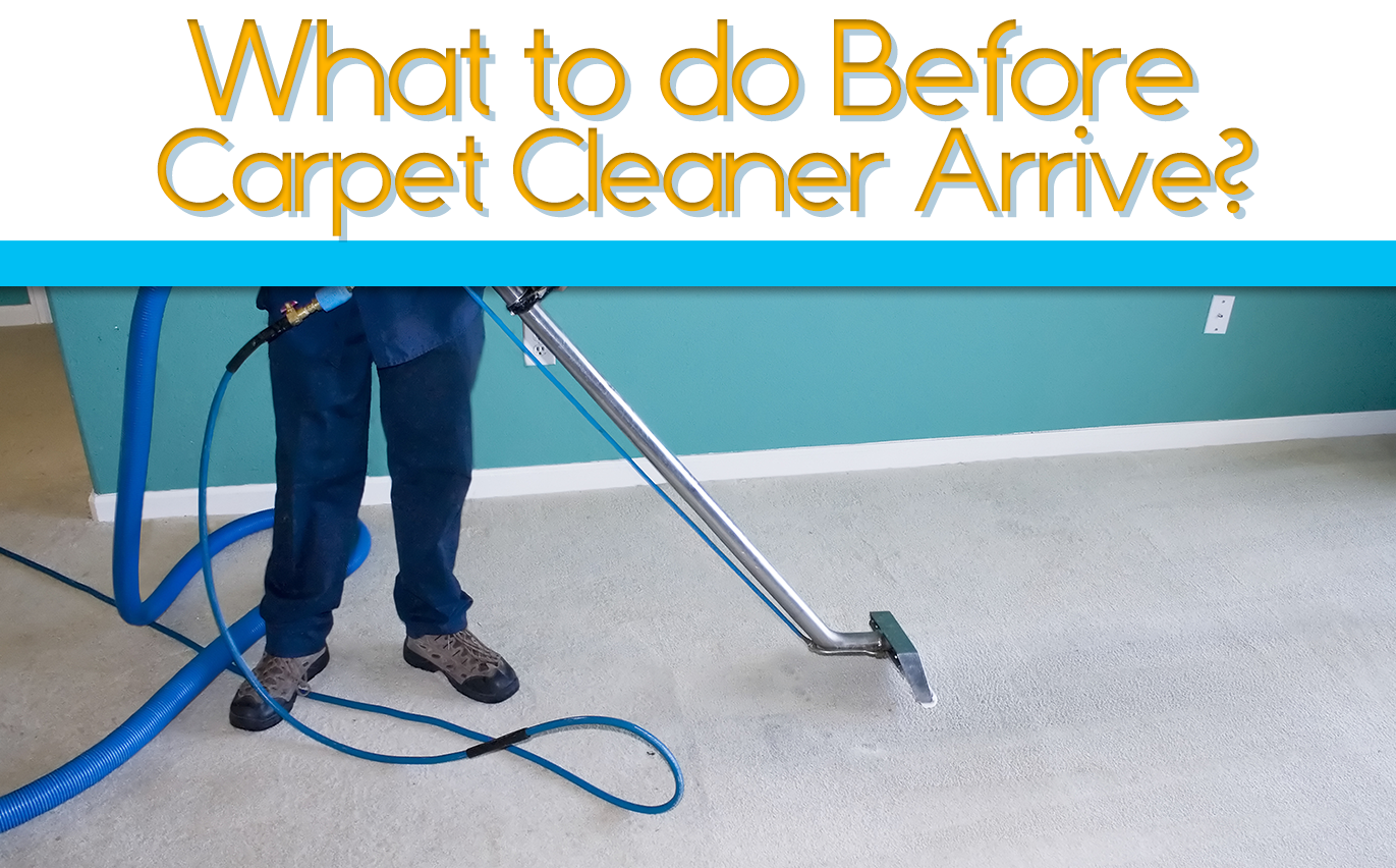 What to do Before Carpet Cleaner Arrive
